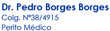 Dr. Pedro Borges Borges
